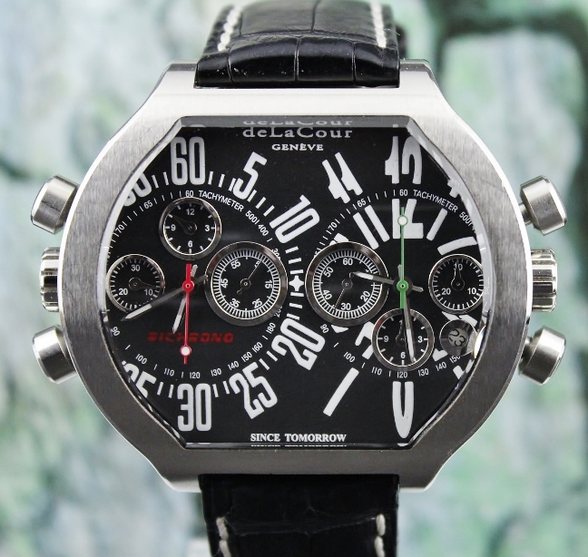 (image for) A deLaCour Limited Edition 222 Pieces SII BICHRONO